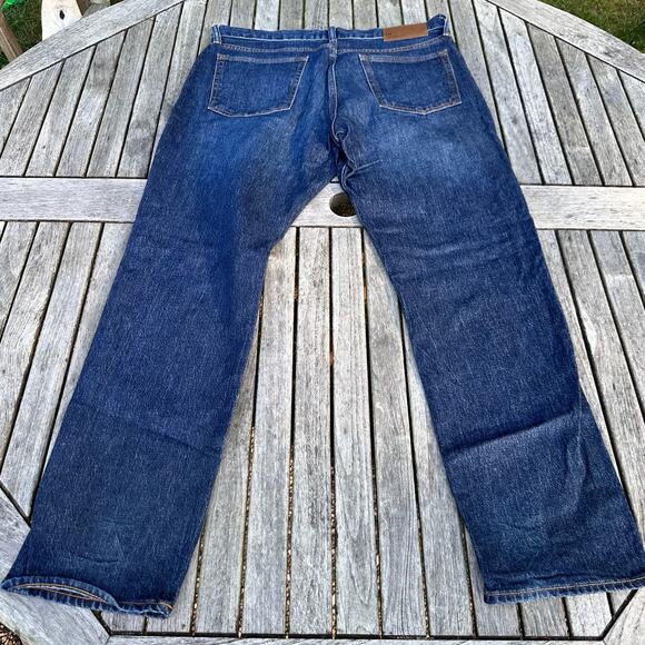GAP Mens Slim Fit Blue Denim Jeans Size 33x30 Classic Casual Pants 5 Pocket - Picture 5 of 7